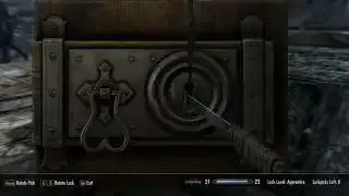 Neu gestaltetes Lockpicking dank einer der besten Skyrim-Mods, JS Lockpicking UI