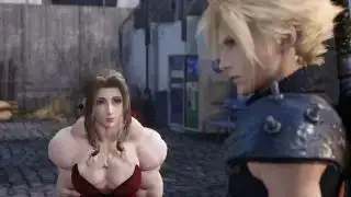 Arcydzieło Final Fantasy 7 zmienia Aerith Gainsborough w Aerith Gains Bro