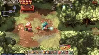 최고의 JRPG - Zwei: The Arges Adventure의 의붓남매 여주인공이 숲을 탐험합니다.