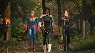 Midnight Suns Hunter, Captain Marvel και Ghost Rider