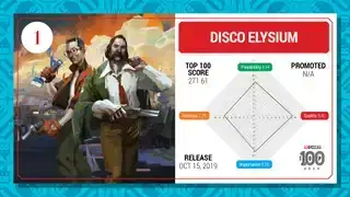 Kartica Disco Elysium top 100 (2023.)