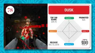 Dusk top 100-kaart (2023)