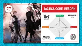 Tactics Ogre Reborn tarjeta top 100 (2023)