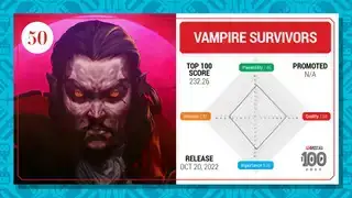 Carte top 100 des survivants des vampires (2023)