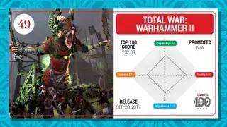 Total War: Warhammer 2 상위 100위 카드(2023)