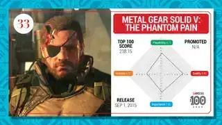 Metal Gear Solid V: Thẻ top 100 của Phantom Pain (2023)