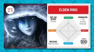 Carte top 100 d'Elden Ring (2023)