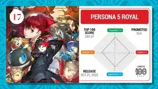 Carte Top 100 de Persona 5 Royal (2023)