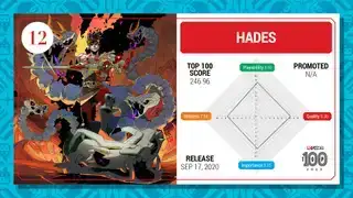 Carta delle prime 100 carte di Hades 2 (2023)