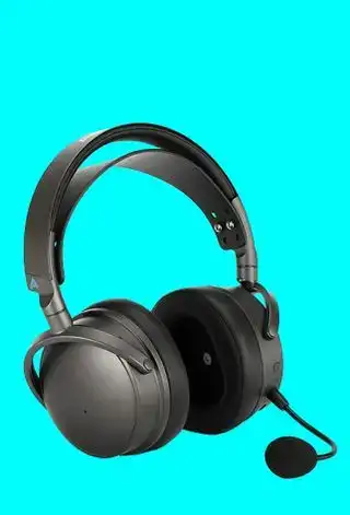 Audeze Maxwell gaming headset på blått