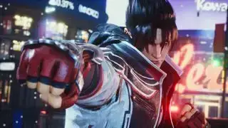 Tekken 8 fighter tumbukan pada skrin