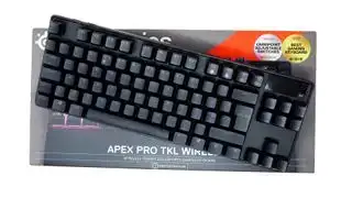 Bezdrôtová (2023) klávesnica SteelSeries Apex Pro TKL