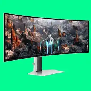 49-palcový ultraširoký herný OLED monitor Samsung