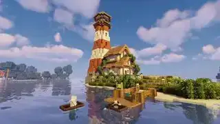 Minecraft bygger - en drakstaty av Master Majesty