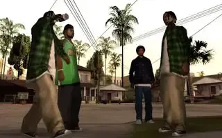 Personaggi che parlano per strada in GTA: San Andreas