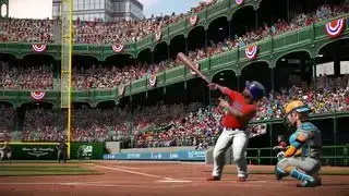 في عرض فاضح للغطرسة، قام أحد لاعبي الكرة الكارتونيين في لعبة Super Mega Baseball 4 بتوجيه مضربه نحو السماء.