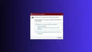 Windows 10 memory diagnostic