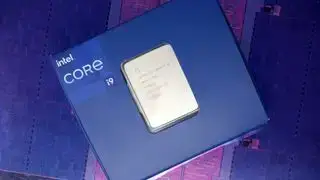 شريحة Intel Core i9 13900K Raptor Lake في صندوق ترويجي