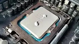 Thermal paste sa isang CPU