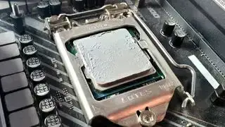 CPU 上的导热膏