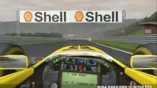 Game balap terbaik - tampilan dalam mobil dari indycar