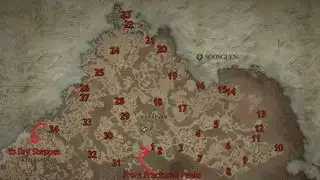 Diablo 4 Scosglen Altaar van Lilith-locaties