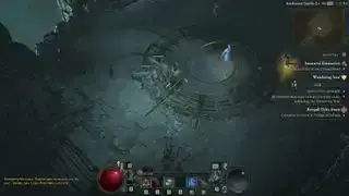 Diablo 4 Druide kämpft im Dungeon