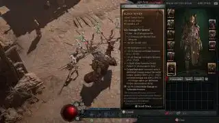 Diablo 4 Obiecte unice - Black River Scythe