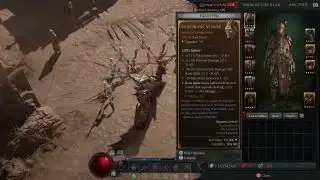 Diablo 4 obiecte unice - Deathless Visage