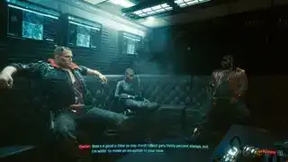 Cyberpunk 2077 cut out dex - Jackie și V se întâlnesc cu Dex