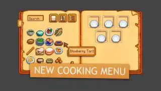 Stardew Valleyn modit - The Love of Cooking