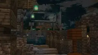 Minecraft tohumları - Sculk'larla çevrili antik bir yeraltı şehri