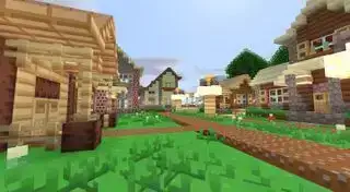 Minecraft-textuurpakketten - Splotch - Een idyllisch dorp met paden