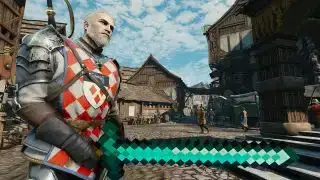 Pinakamahusay na Witcher 3 mods - Isang Minecraft sword