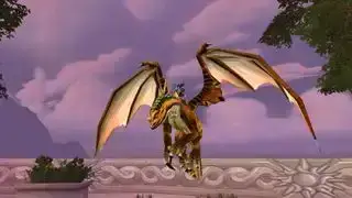 WoW Mounts — bronzas drake, kas lidinās Dalaranā